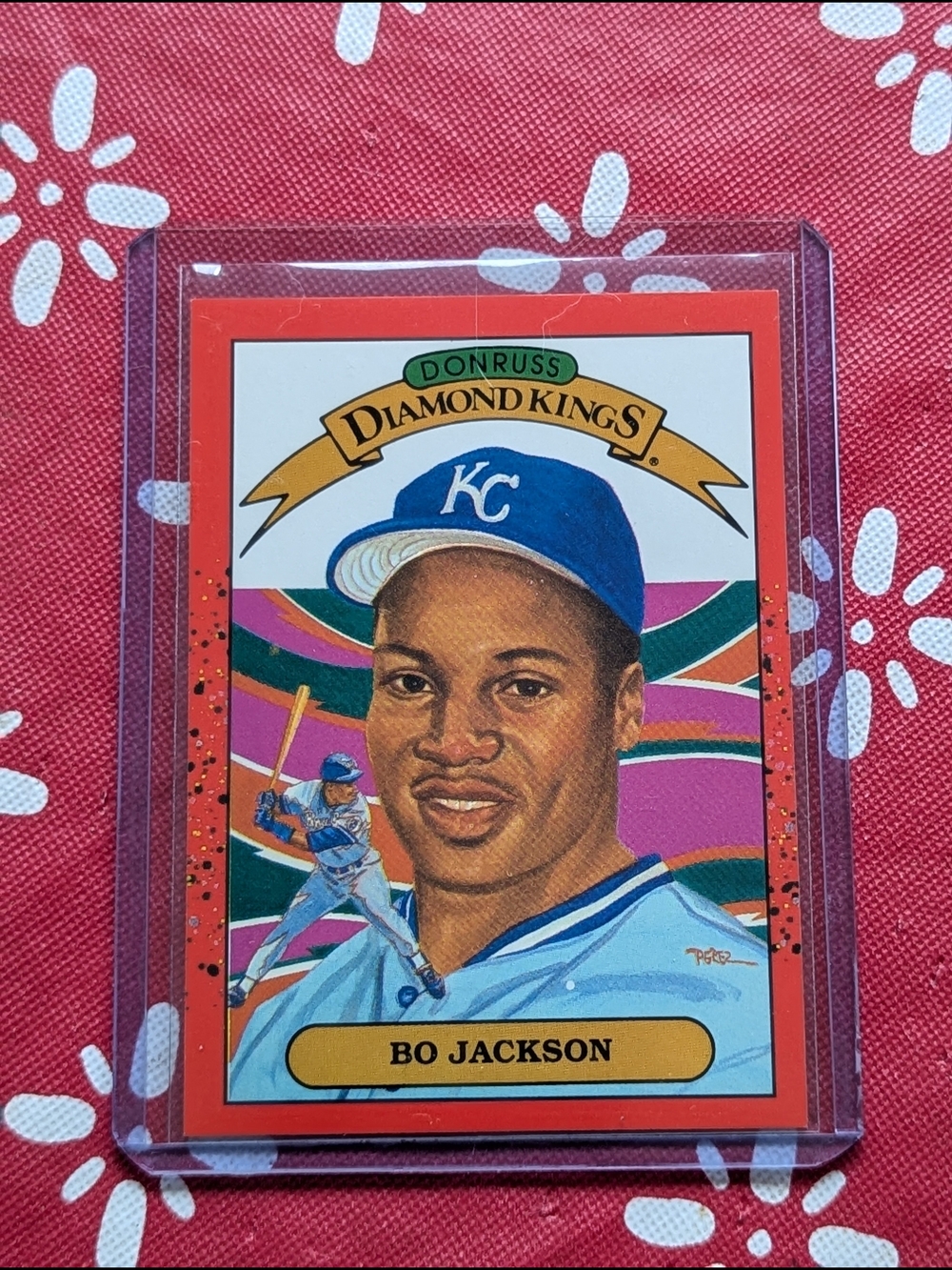 1990 DONRUSS **MULTIPLE ERROR** BO JACKSON Baseball Card